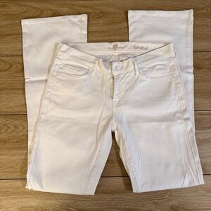 Women's Vintage White 7 For All Mankind Jeans Size 28